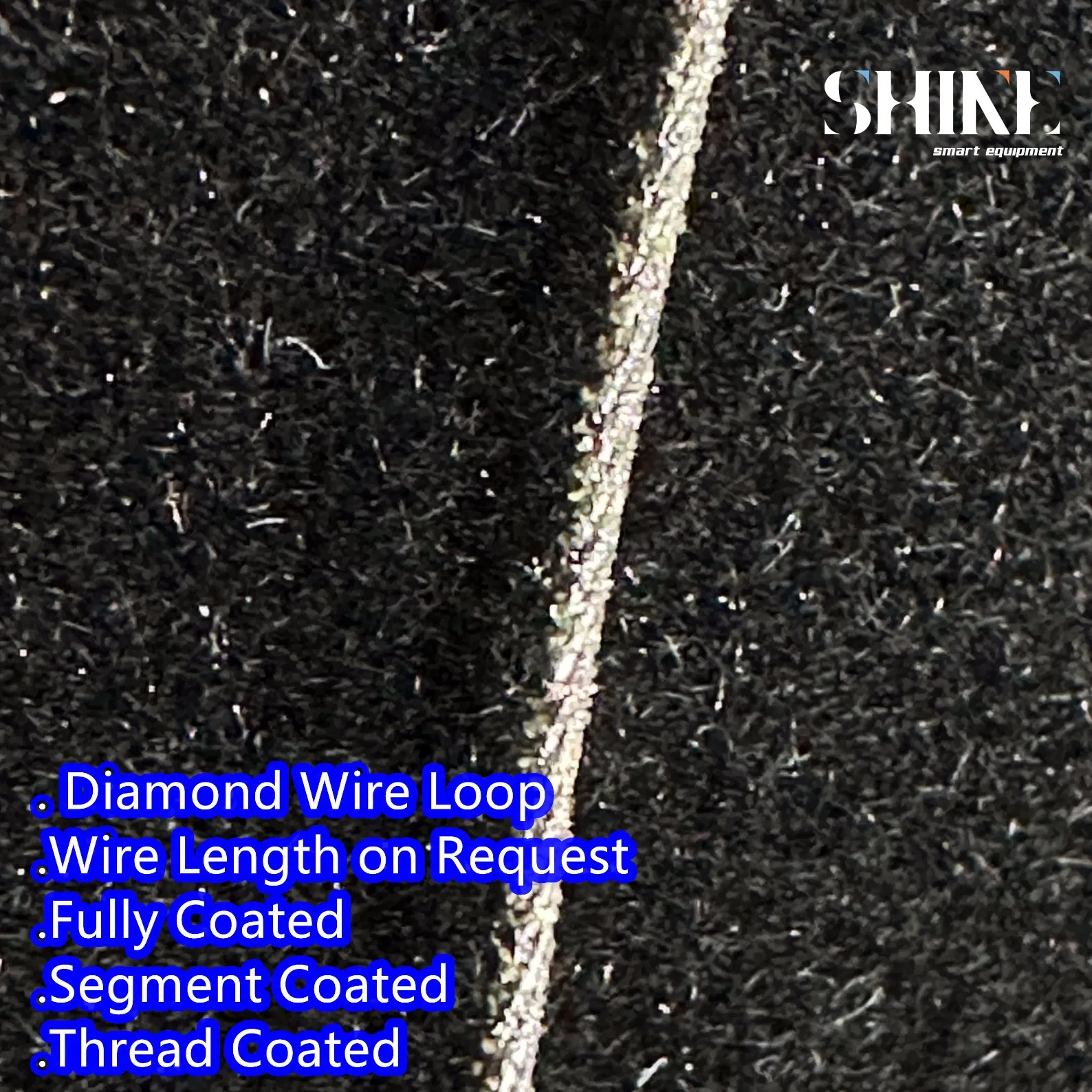 Supper Sharp Endless Diamond Wire Saw Loop for Precision Material Slicing