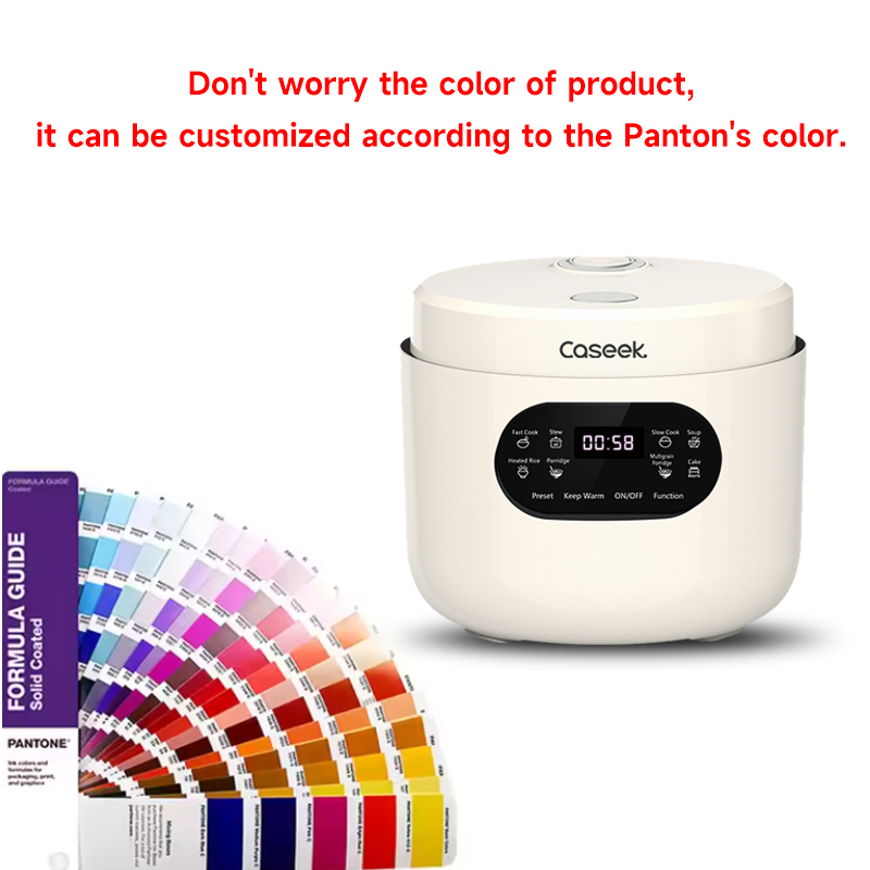 3L Electric Rice Cooker Smart Digital Multi-Fonction Home Cooking Appliance