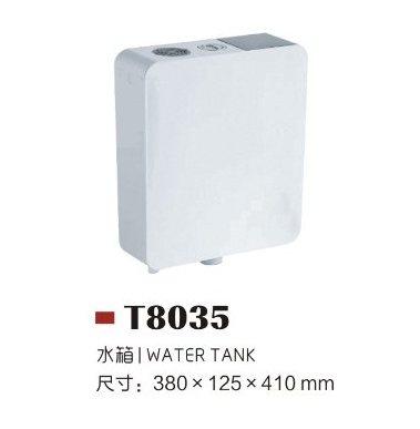 Chaozhou Sanitary Ware Good Quality Fittings Toilet Water Tank Reservoir for Toilet Tank Dual Flush Wall Hung Toilet Tank