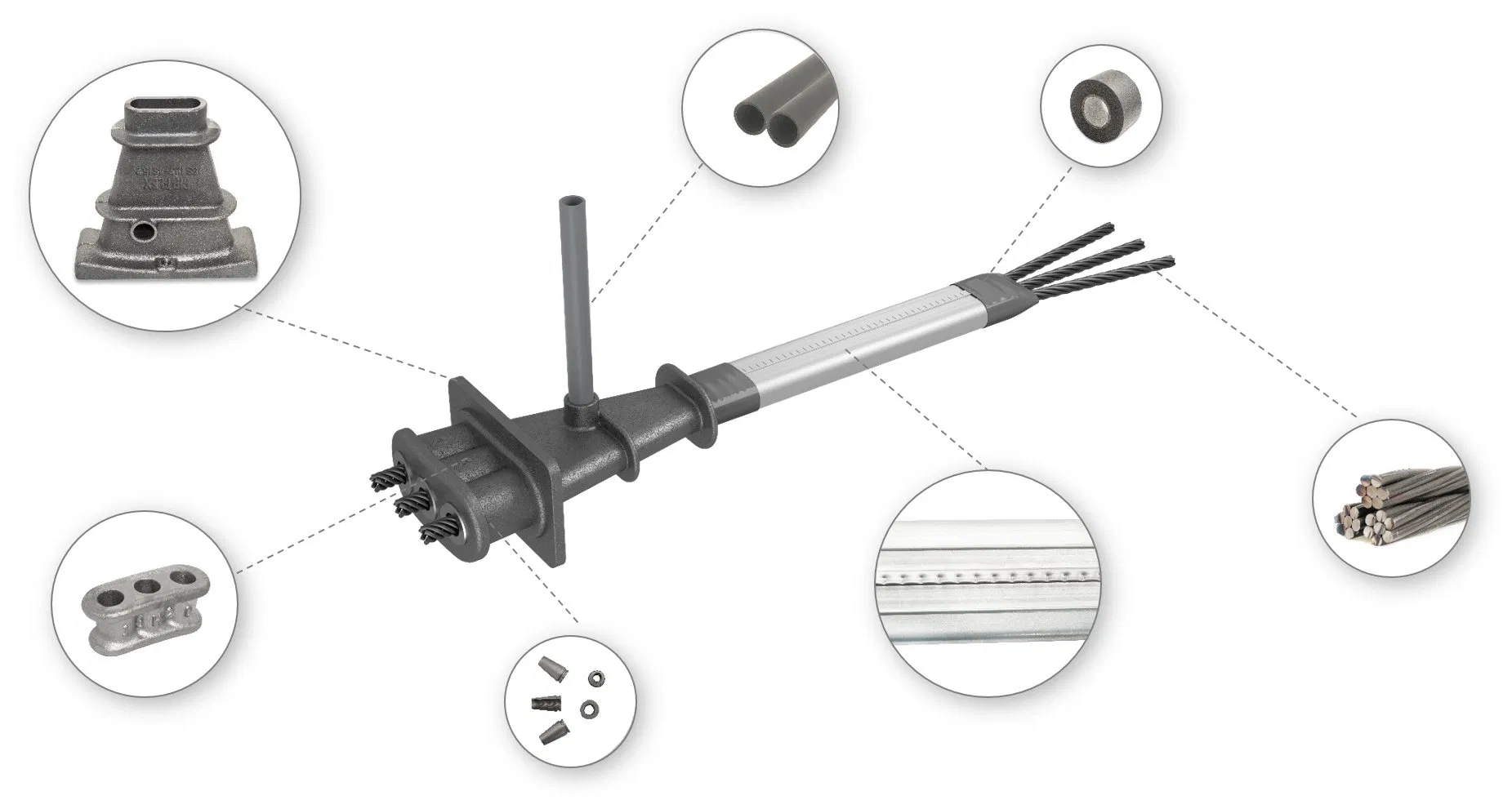 Durable Post-Tensioning Galvanized Flat Duct for Pre-Stressed Concrete Bridges