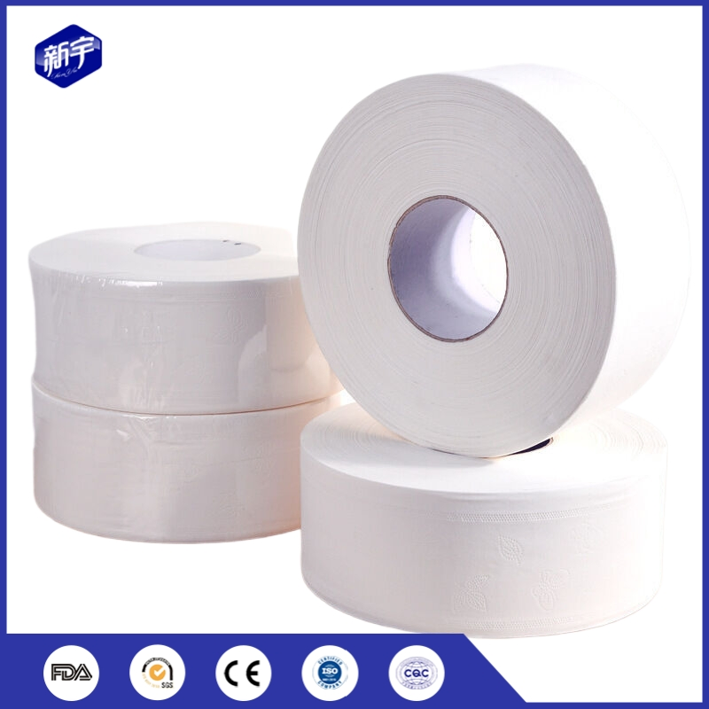 Eco Certified Virgin Wood Pulp Jumbo Toilet Paper Roll Toilet Paper Toilet Tissue Paper