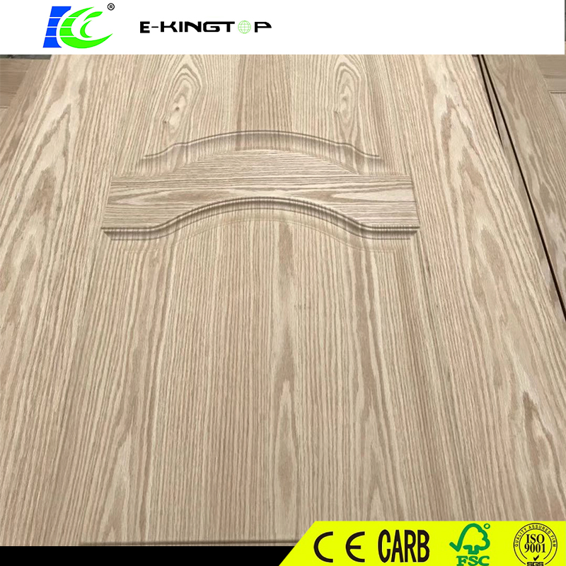 Natural Veneer Oak HDF Door Skin/Teak HDF Door Skin From Linyi Factory