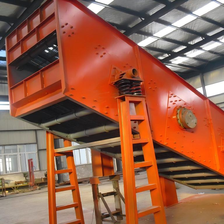 Factory-Customized Heavy-Duty Mining Vibrating Screen, Mining Machinery Equipment