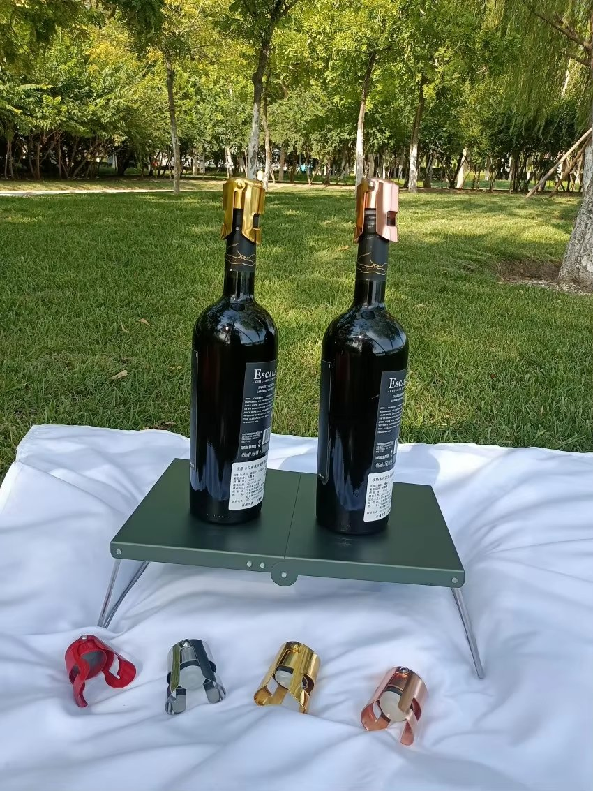 Staineless Steel Wine Sopper Champagne Stopper Customizable Wine Bottle Stopper