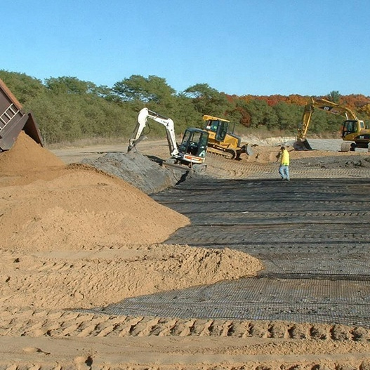 Plastic Geogrid Biaxial Geogrid High-Strength to Prevent Driveway Subsidence and Erosion