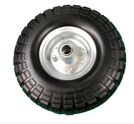4.10/3.50-4 PU Foam Solid Wheel for Pressure Washer Hand Trolley