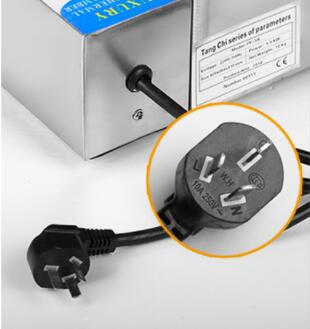 Commercial Kitchen Stainless Steel Glass Food Vending Table Fast Food Heat Preservation Table