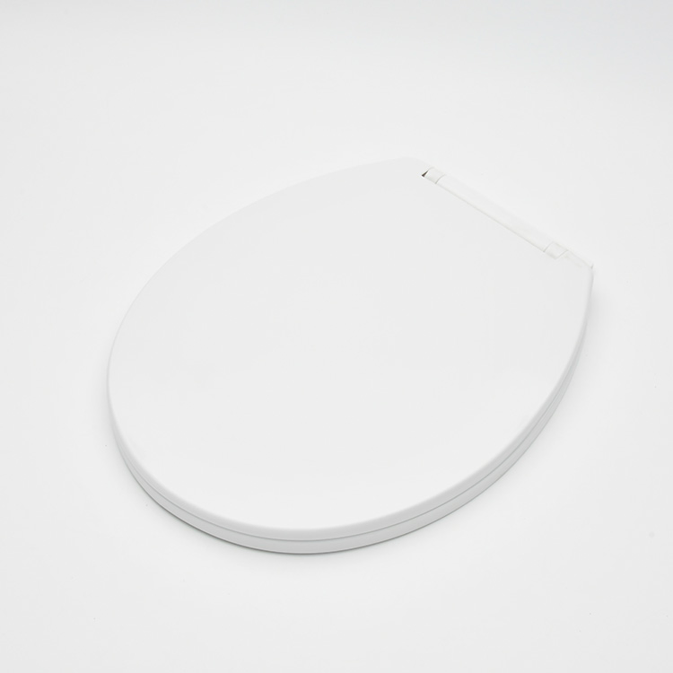 Sanipro Easy Installation Toilet Seat Lid PP Material Soft Close White Plastic Toilet Seat