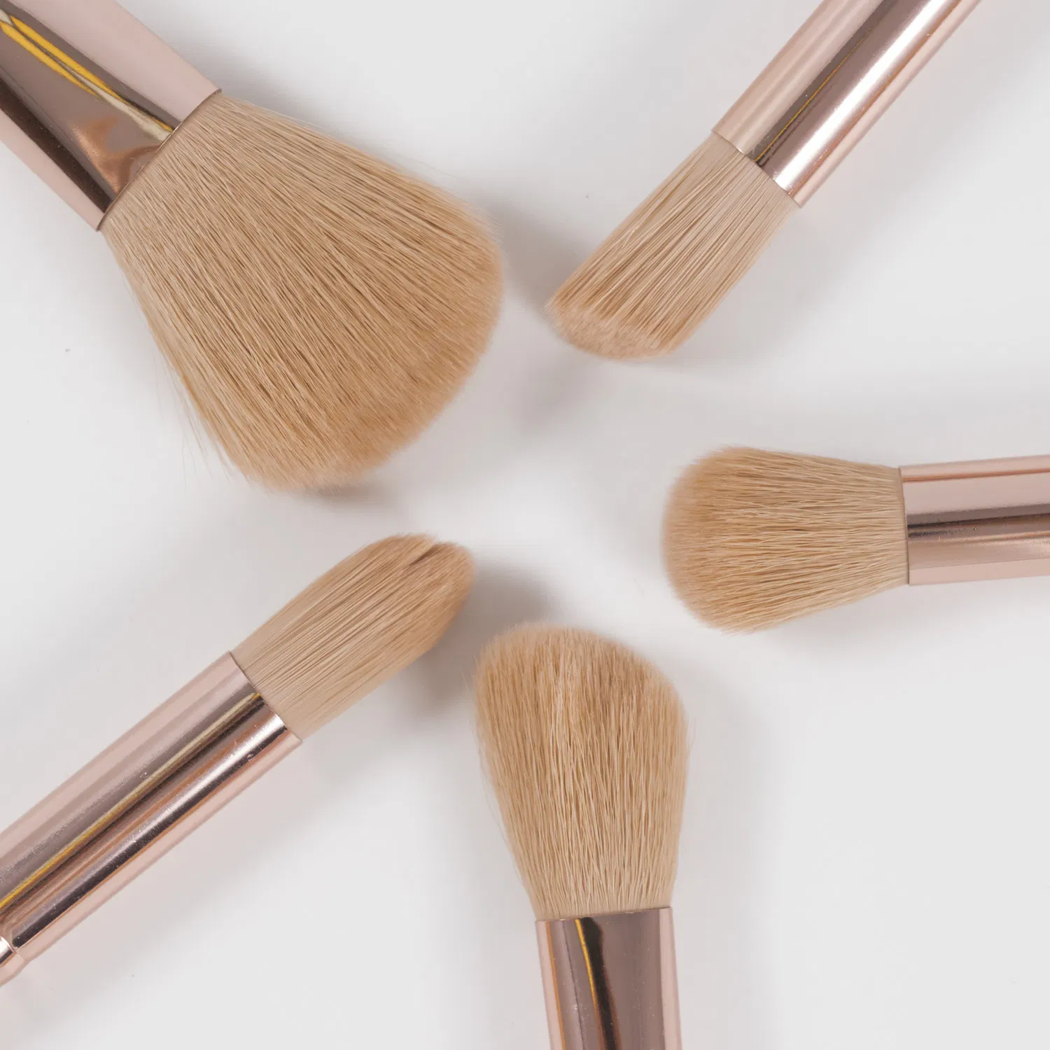 Easy Handle Smooth Without Sticking Easy Blend Powder Portable Makeup Brush Set