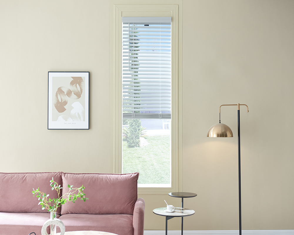 Solid Wood Paulownia/Bass Wood Cordless Blinds