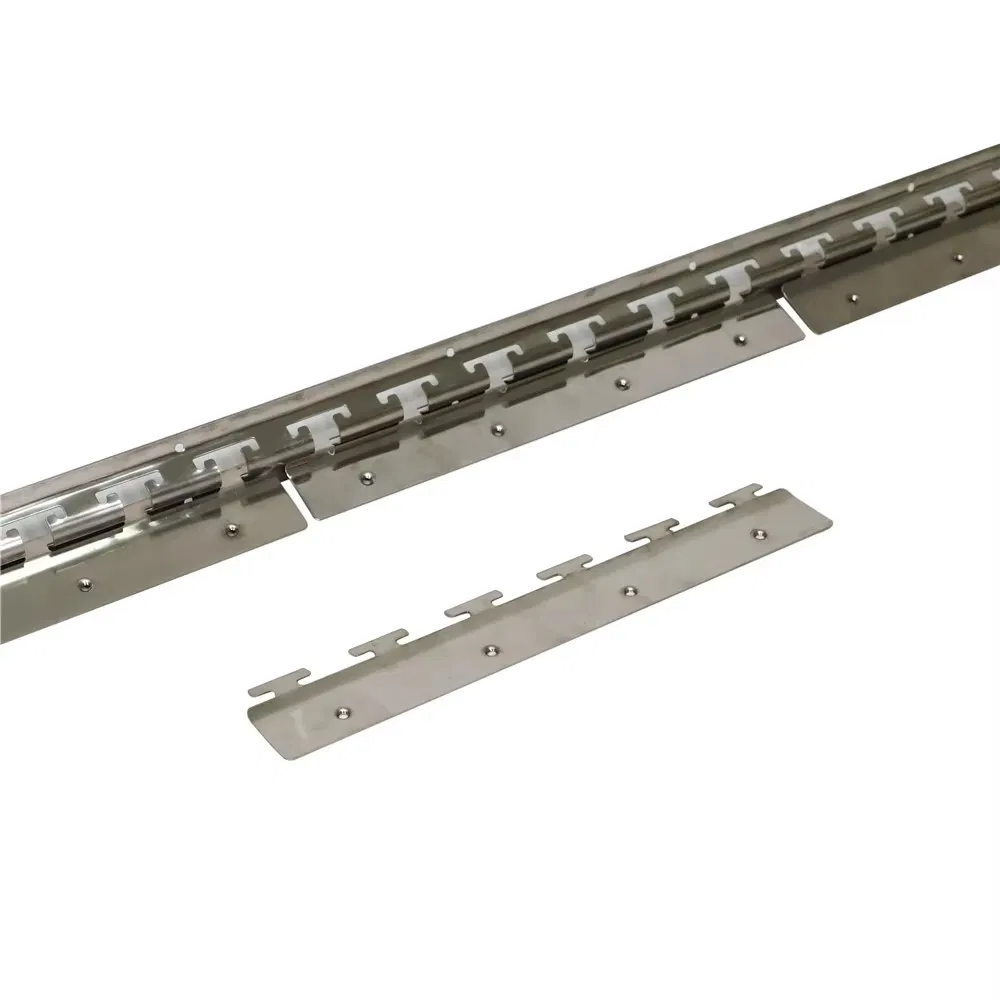 PVC Curtain Strip Stainless Hook Accessory System