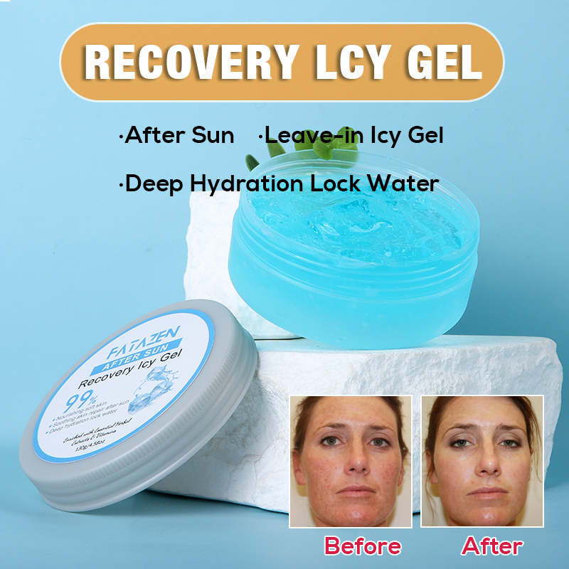 Moisturizing Rapid Repairing After Sun Whitening Anti-Aging Ice Gel Facial Cream
