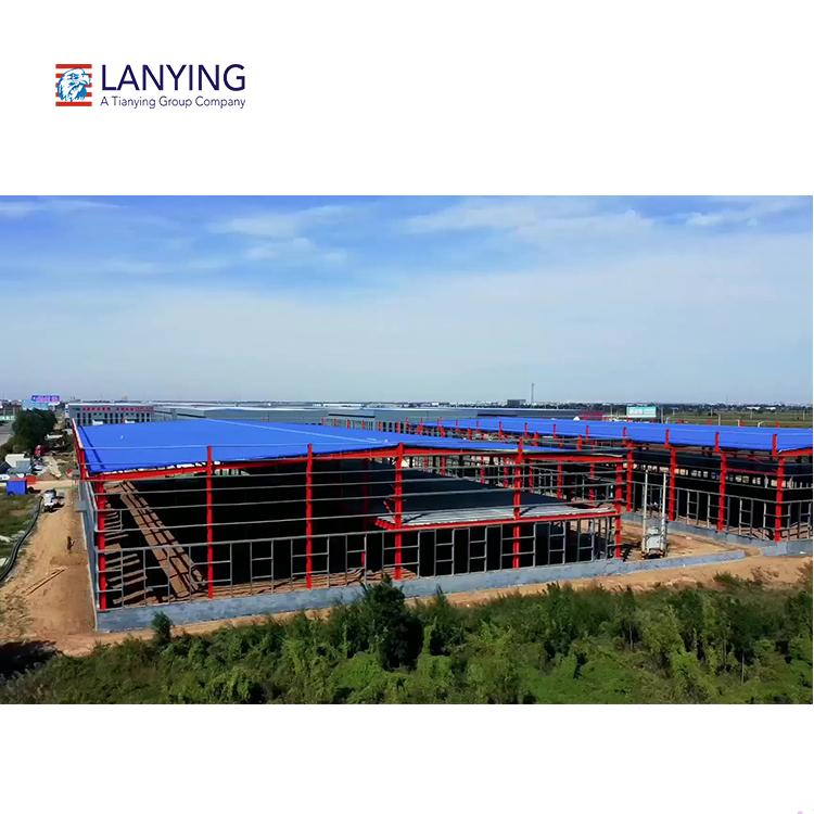 Commercial Office Building Structural Steel Construction Prefabricated Warehouse