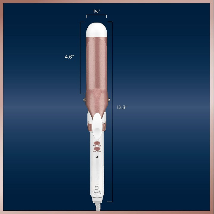 Hot Sale Pink Hair Curler for Use on Medium and Long Hair