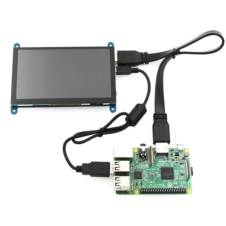 7-дюймовый сенсорный IPS дисплей 1024x600 для Raspberry Pi