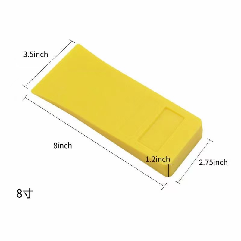 10inch Plastic Felling Wedge for Effortless Wood Chopping Tool