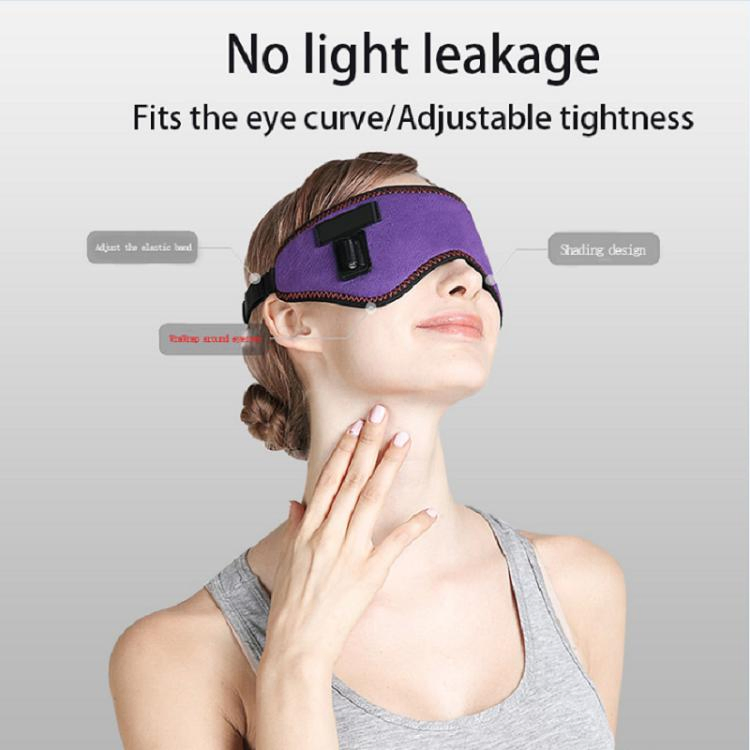 New Product Easy to Carry 7.4V Rechargeable Electric Heated Eye Mask