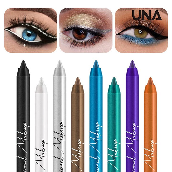 Wholesale High Quality Makeup Vegan Eyeliner Monochrome Pearl Glitter Eyeliner Waterproof Long Lasting Liquid Eyeliner