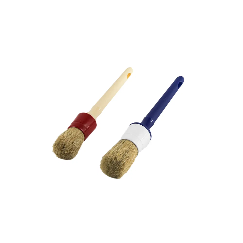 Gmtools 10PCS Set Hair Aluminium Tube Wood Handle Artist Paint Brushes Painting Type