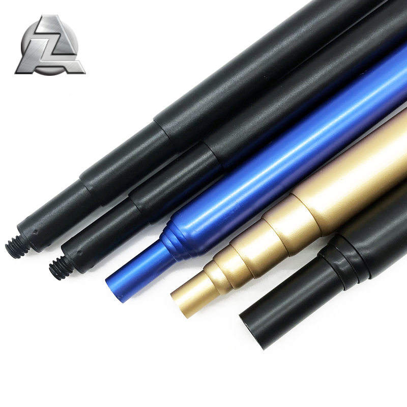 Anodized Colorful Rigid 7001 7075 T6 Extruded Aluminium Tent Pole Tube