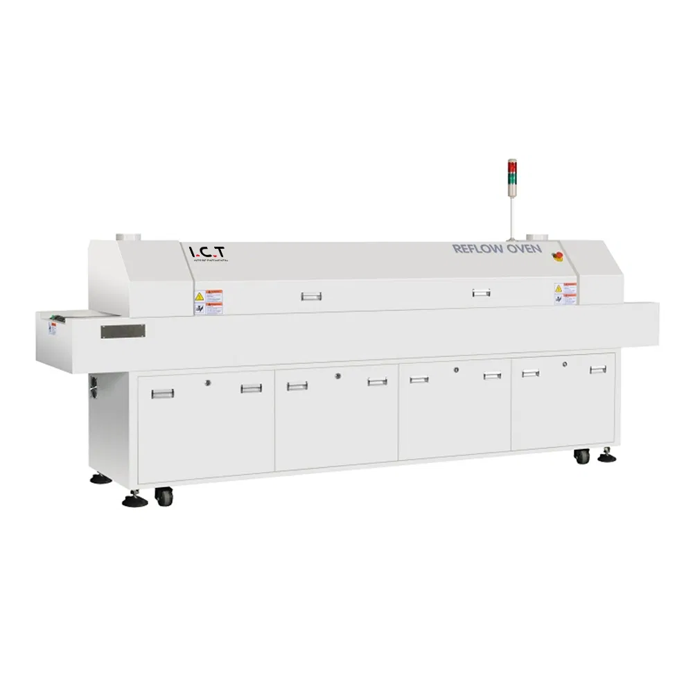 SMT Lead Free Reflow Oven CE Certificate Air Purification for SMD with Temperature Testing