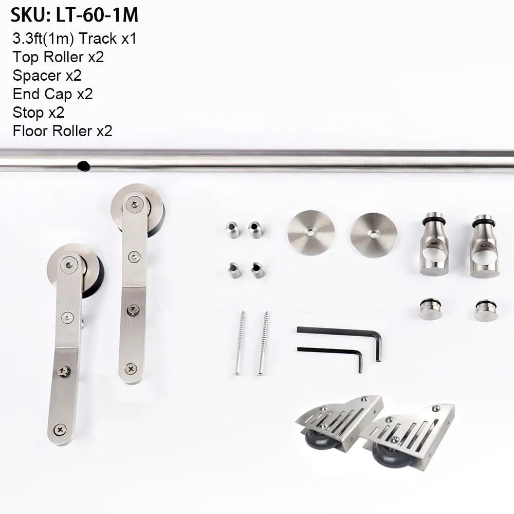 Stainless Steel Sliding Library Ladder Sliding Hardware SS304 Rolling Ladder Kit