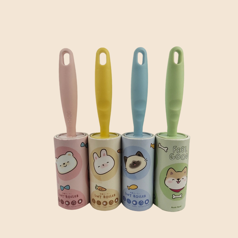 Portable Household Cleaning Lint Brush and Sticky Paper Roller Dog Cat Pet Hair Remover for Clothes for Clothes