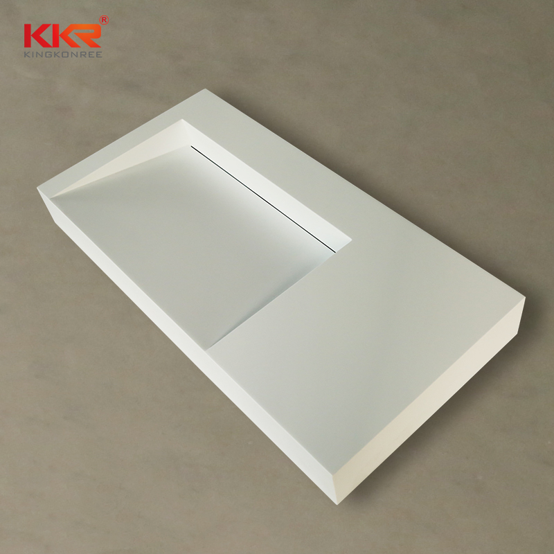 Artificial Stone Acrylic Solid Surface Bathroom Vanities