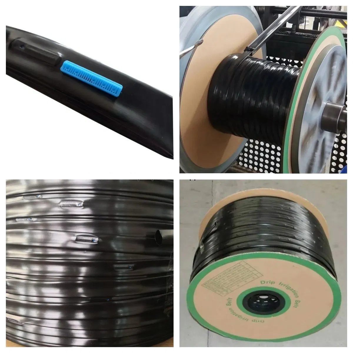 Drip Irrigation Tape with Flat Emitter Irrigation Pipe for Irrigation Systems Design
