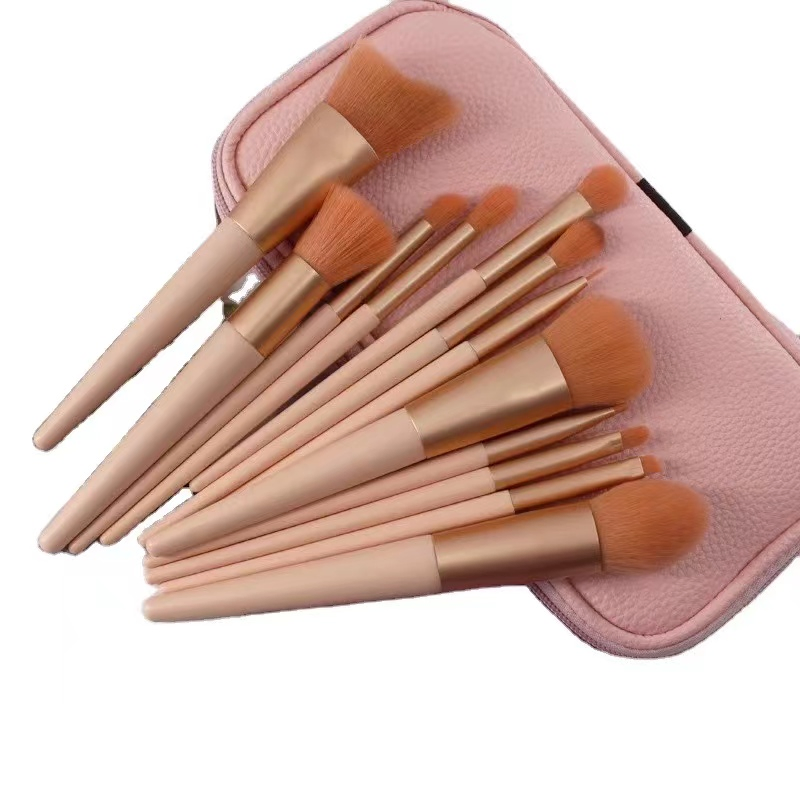 Fashionable Personalized Wooden Handle Make up Brush Private Label Cosmetic Makeup Brush Set