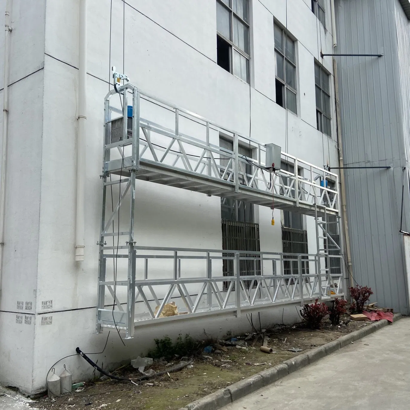 Hanging Scaffolding Zlp800 Steel Building Construction Gondola Cradle Suspended Platform