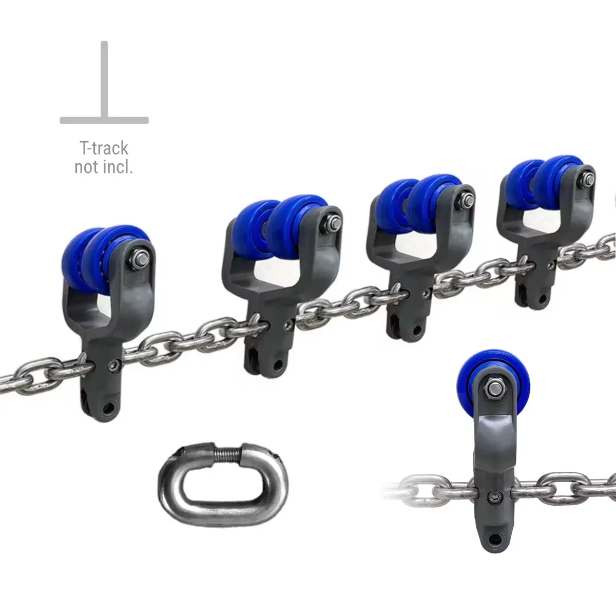 Nylon Trolley Set for Efficient Chicken Slaughtering Operations