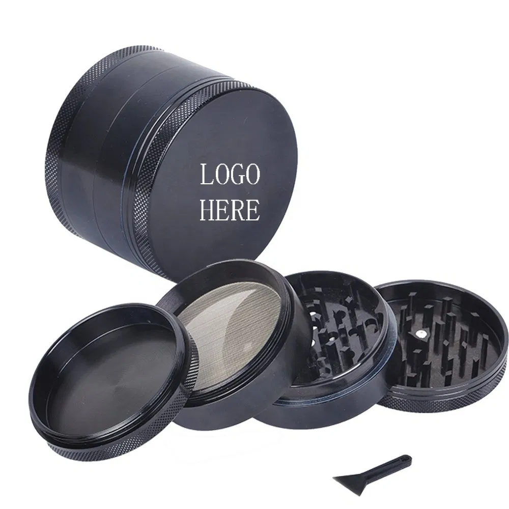 2'', 2.5'' Grinder Wholesale Custom Logo Smoking Accessories Zinc Alloy Grinder Tobacco Grinder
