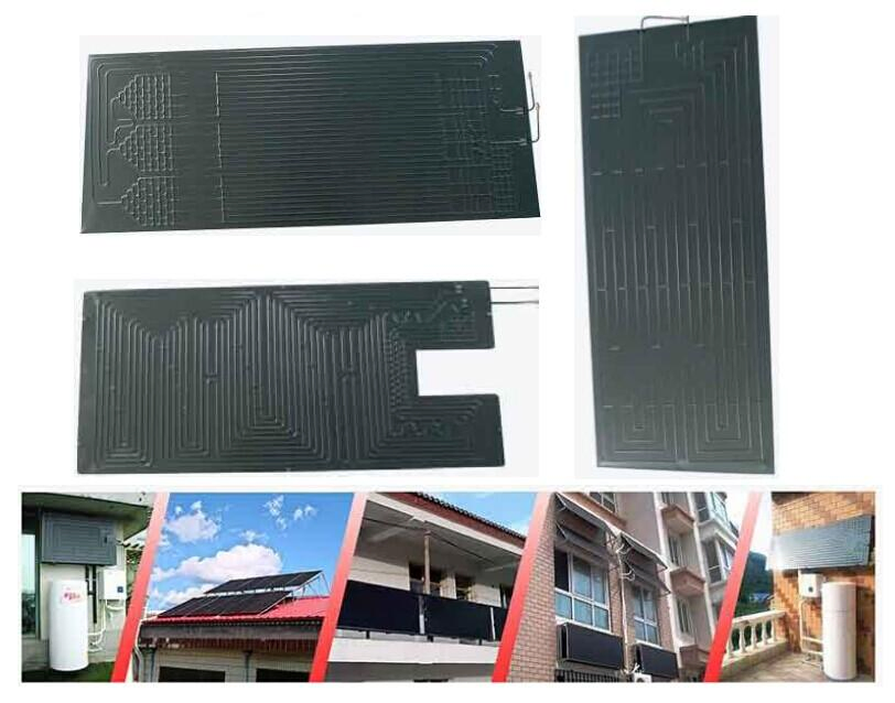 Thermodynamic Solar Panel Roll Bond Aluminum Evaporator for Water Heater Pump