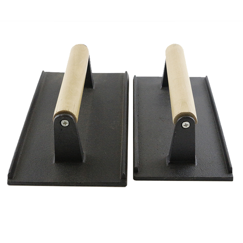 Пресс для мяса чугунный с деревянными ручками