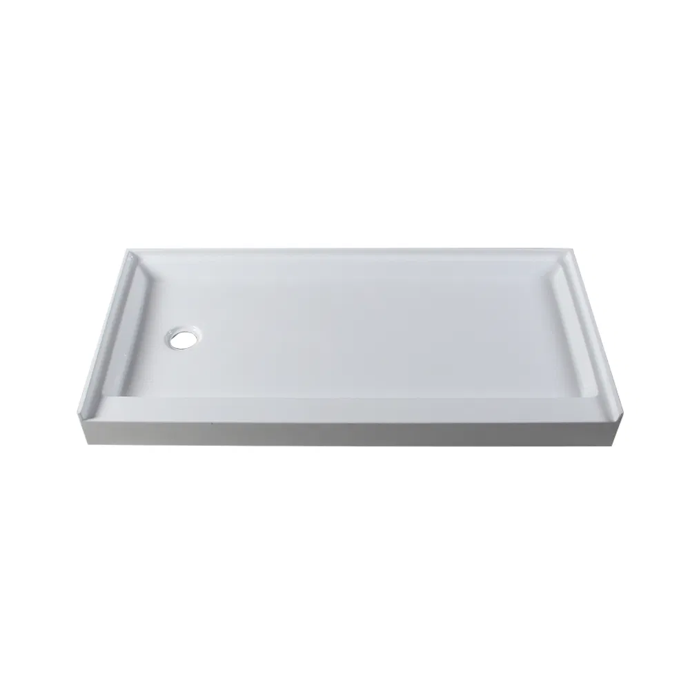 60 Inch Cupc with Right and Left-Hand Drain 60" X 32" Shower Base