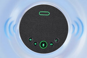 Omidirectional Microphone USB Conference Speakerphone Zoom Meeting