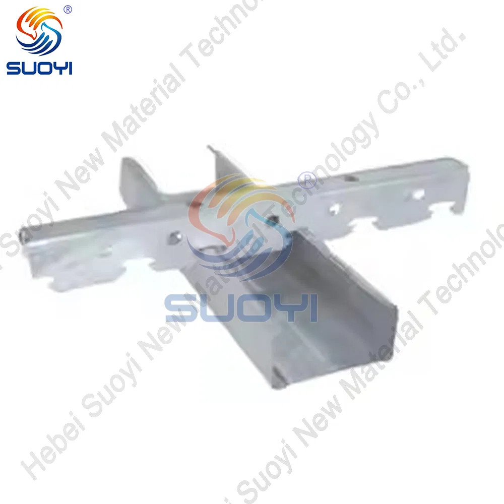 Suoyi Gypsum Board Accessories Colorful Modern Design Light Steel Keel Hot Dipped Galvanized Ceiling Components with Features Cassette Keel