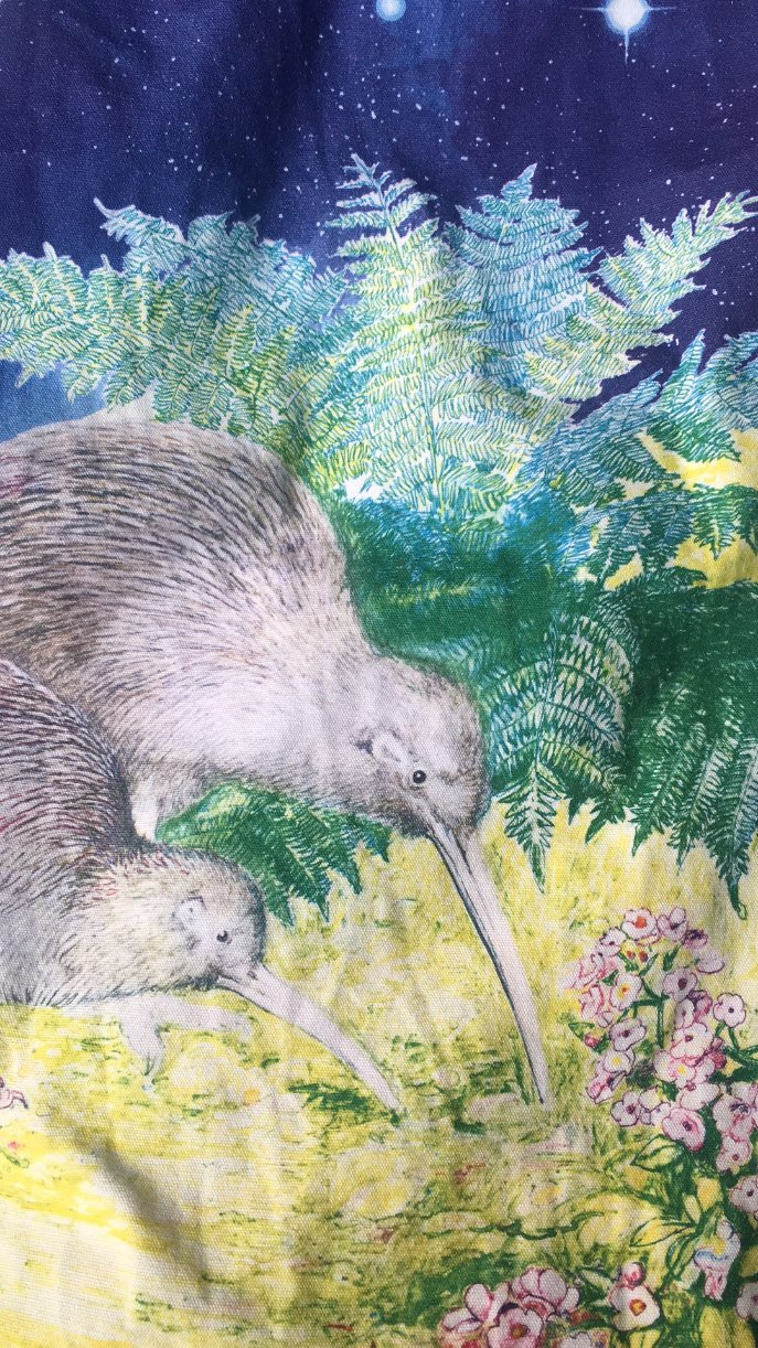 100% Cotton Kiwi 300GSM Digital Printing New Zealand Design Tea Towel Kitchen Towel