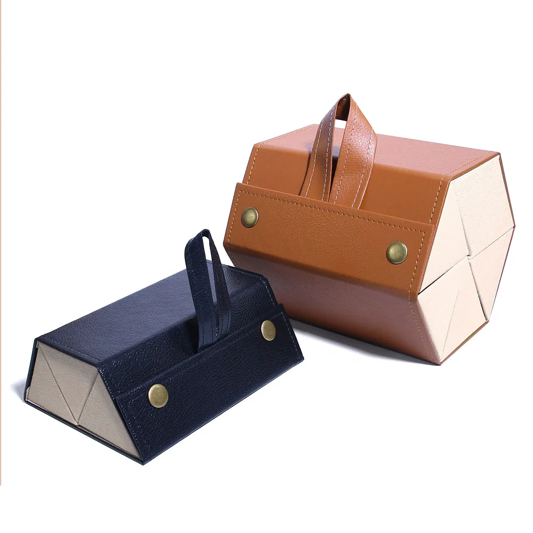 Custom Handmade Sunglasses 4 Slots Travel Folding Glasses Case Fancy Multiple Glasses Case Storage Box
