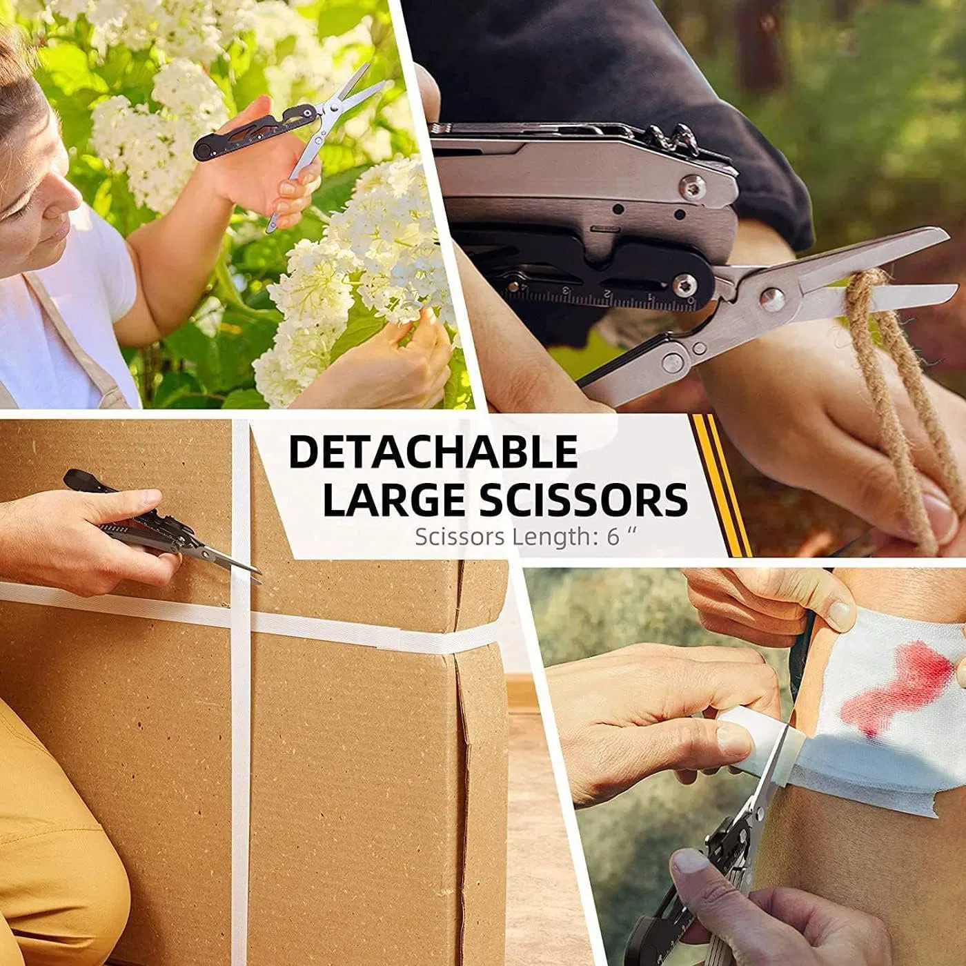 St-924s Pliers 20-in-1 Stainless Steel Multi Tool Pocket Knife Pliers Hand-Tools