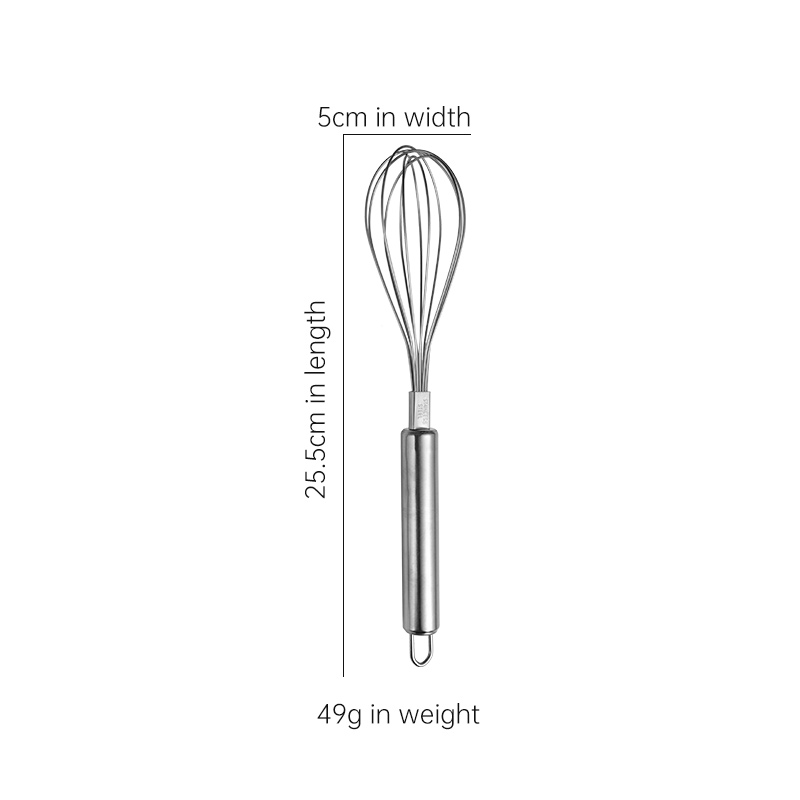 Wholesale Kitchen Tool Stainless Steel Egg Whisk