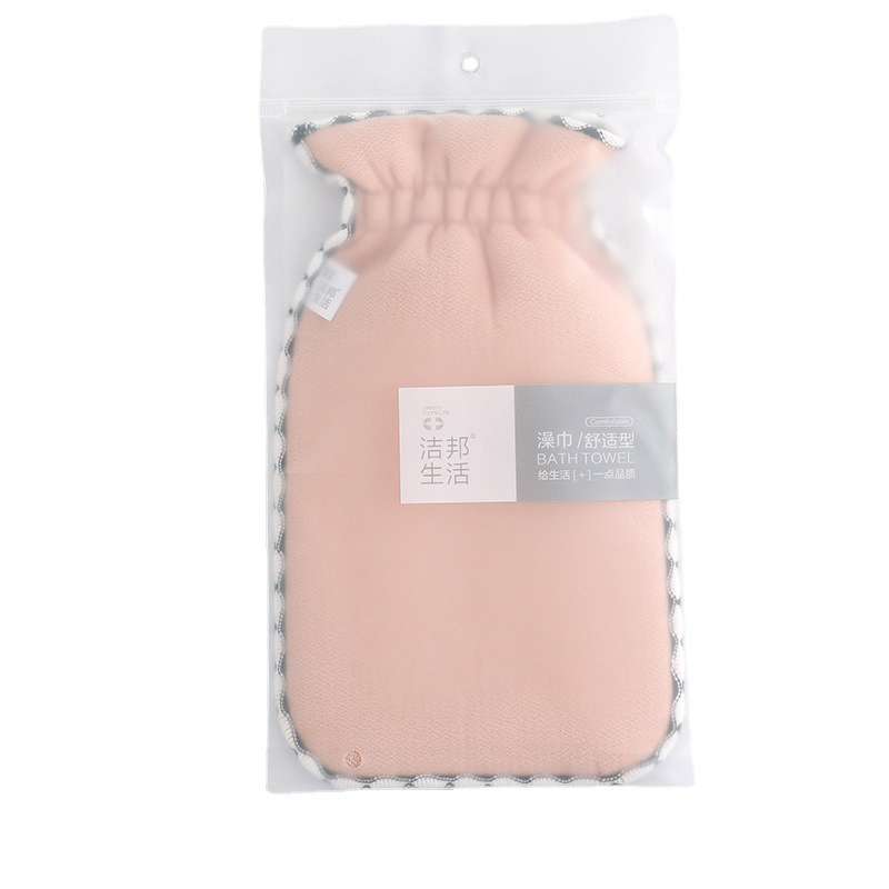 Lace Scrub Bath Towel Double-Sidedsoft and Skin-Friendly Bath Rub Back Towel