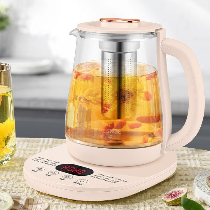 1.8L Intelligent Insulated Electric Kettle, 24-Hour Reservation for Boiling Water, 304 Stainless Steel Inner Pot