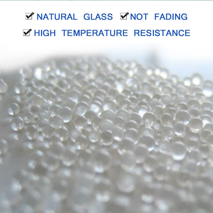 Uniform Size Solid Glass Beads for Road Marking Paint and Artistic Decoration 2mm Glass Beads