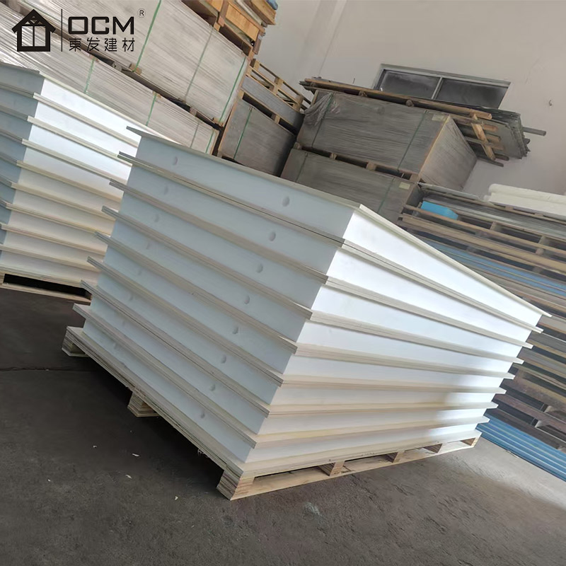 Durable Prefabricated MGO Insulation Board for Industrial Warehouse Sandwich Wall Panels