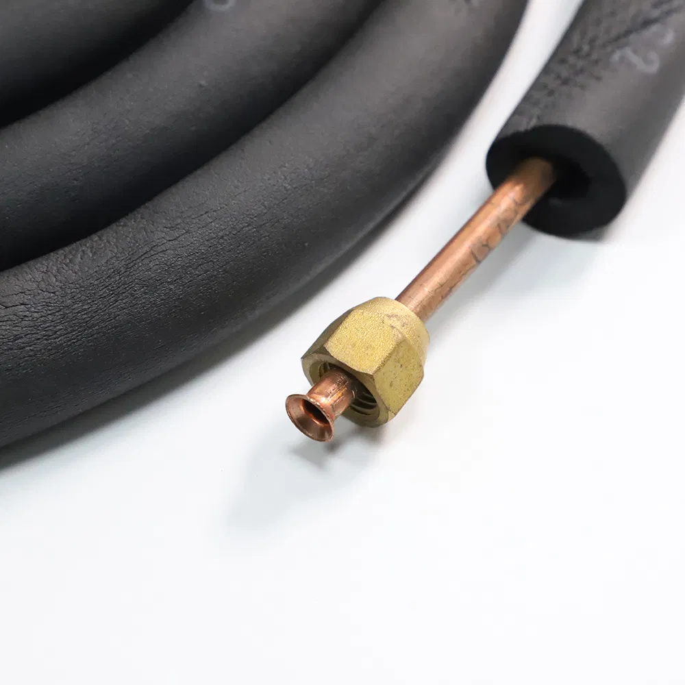 1/4'' 3/8''astmb280 AC Rolling Pancake Copper Line Set for Plumbing