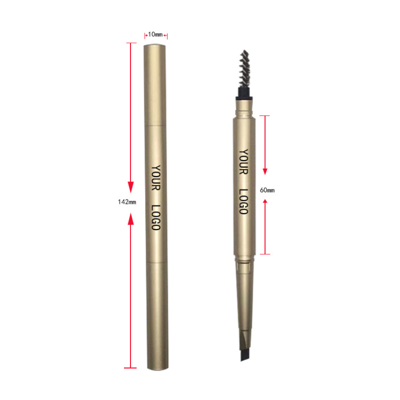 OEM Multi Functional Triangle Eyebrow Pencil with Brush