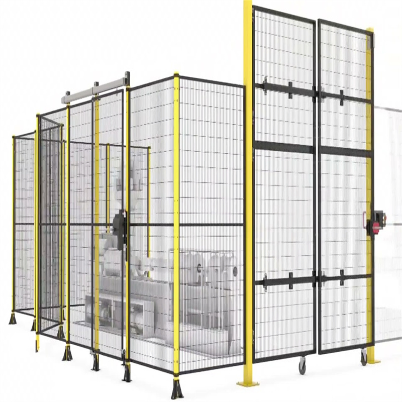 Popular Protection Mesh Machine Robot Metal Guarding Security-Fence Panels Manufacturers