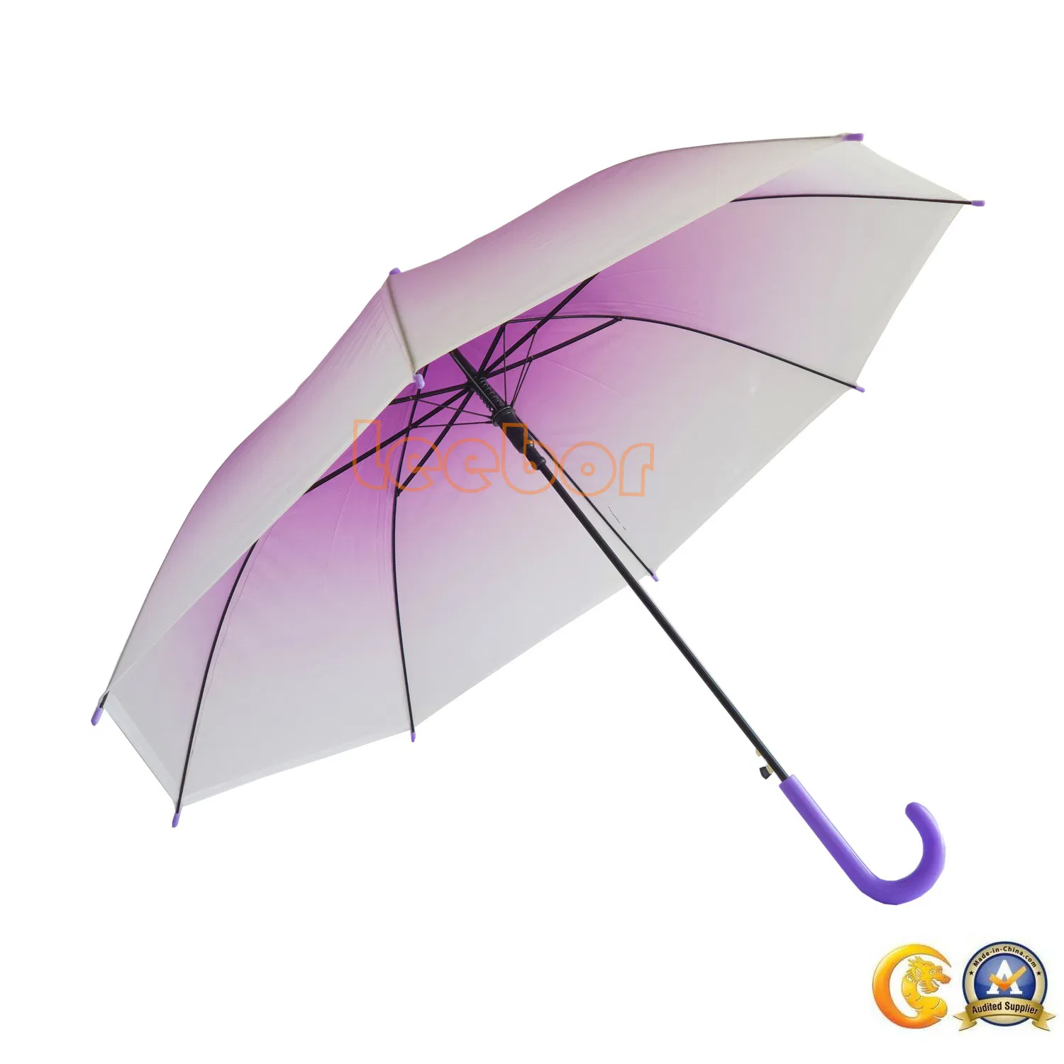 The Gradient Purple Poe Transparent Cheap Different Types of Umbrella